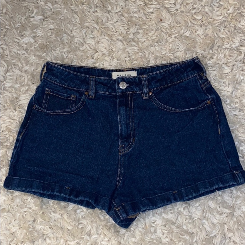 PacSun High waisted denim shorts